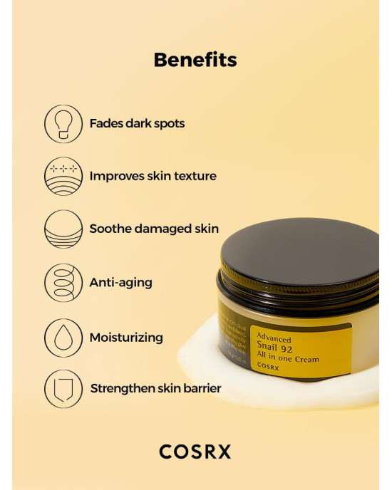COSRX - Advanced Snail 92 All in one Cream 100ml